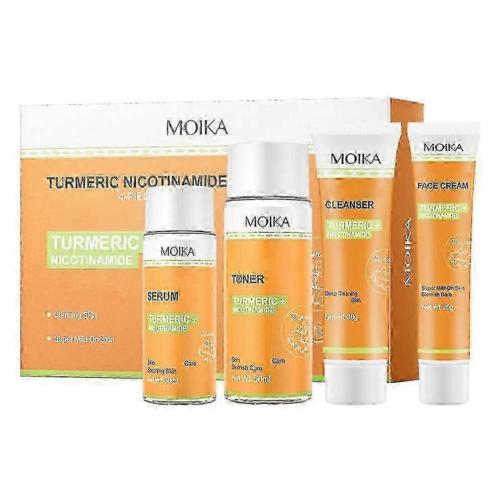 Turmeric Niacinamide Brightening 4-Piece Set