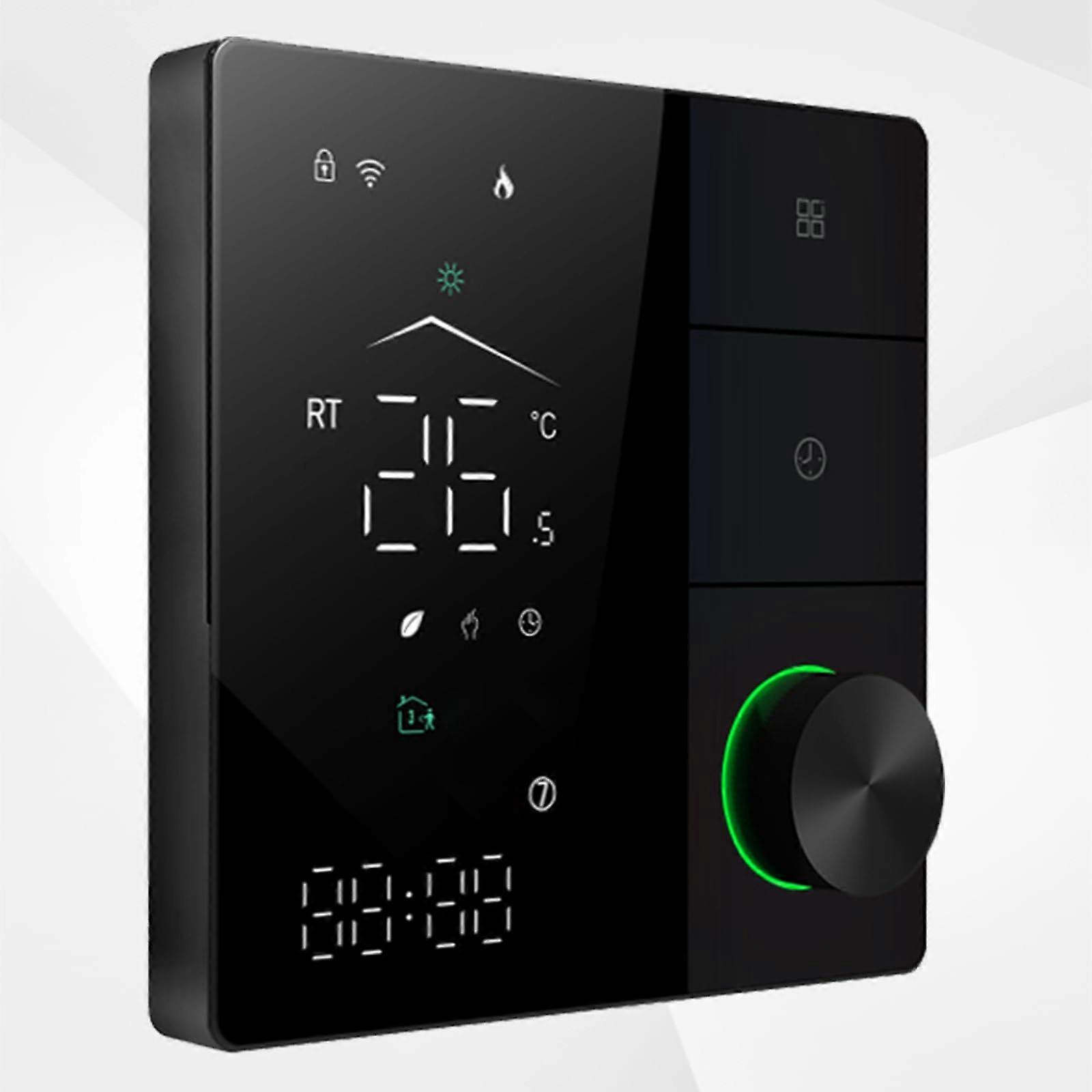 Smart WiFi Thermostat with Matter Protocol, LED Touch Screen, Voice Control, Apple HomeKit Compatible