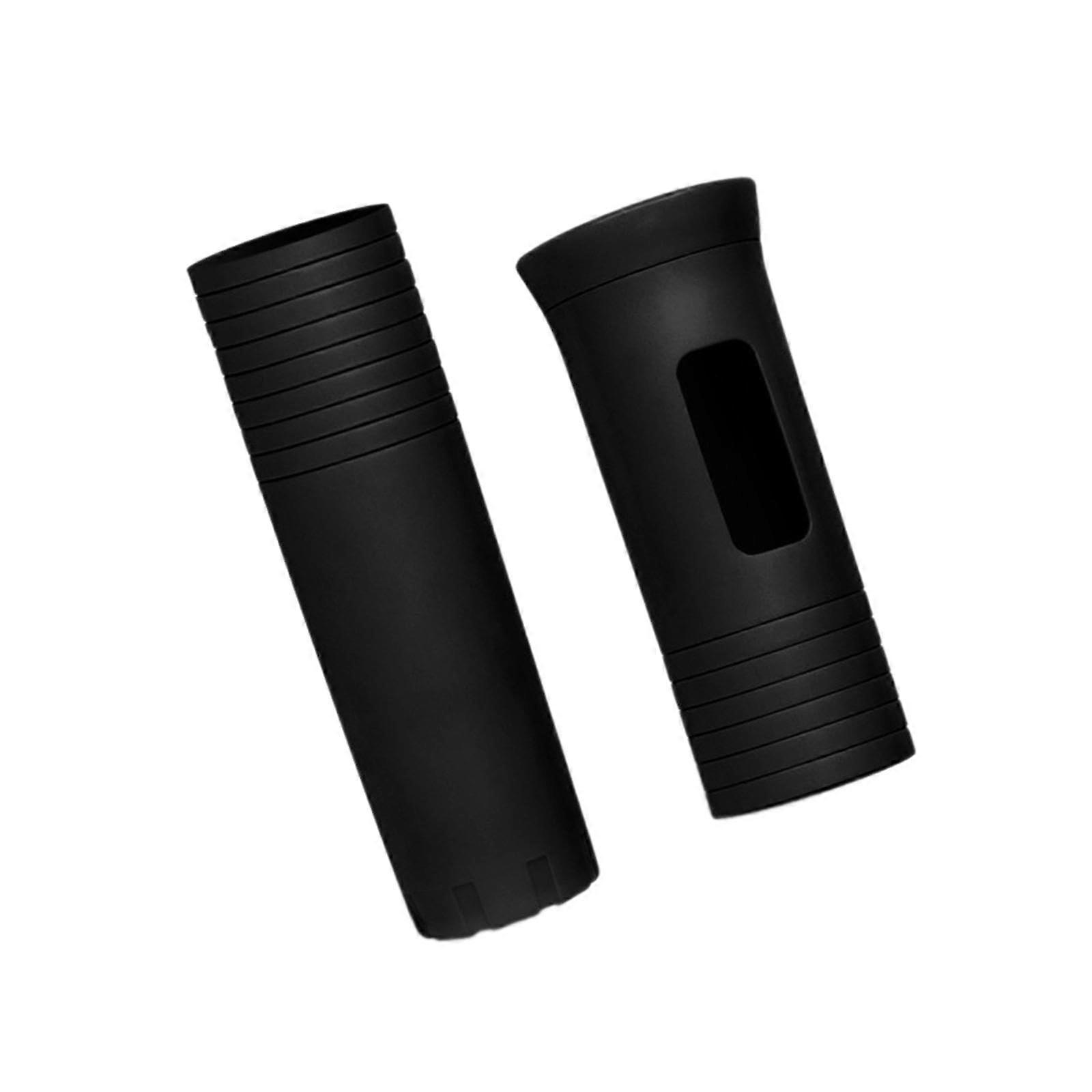 Microphone Protective Sleeve with NonSlip Grip and DropResistant Design, Universal Fit Black