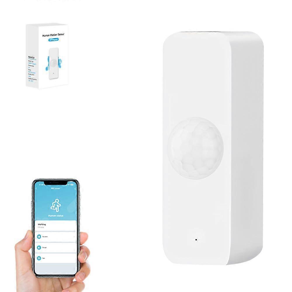 WiFi PIR Motion Sensor with Smart Presence Detection and App Control for Home Security