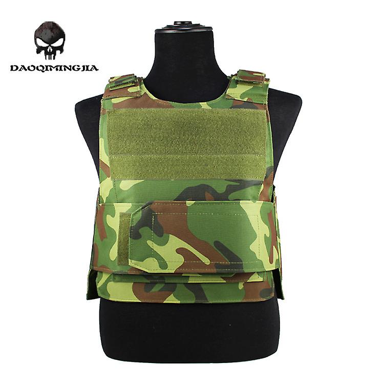 Utomhus taktisk väst 8 uppsättningar kamouflageväst träning Uniform Cs Fältutrustning38cm * 36cm * 7cm