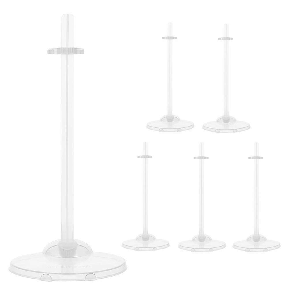 6pcs Doll Stands Display Holders Doll Support Stands Doll Display Accessories
