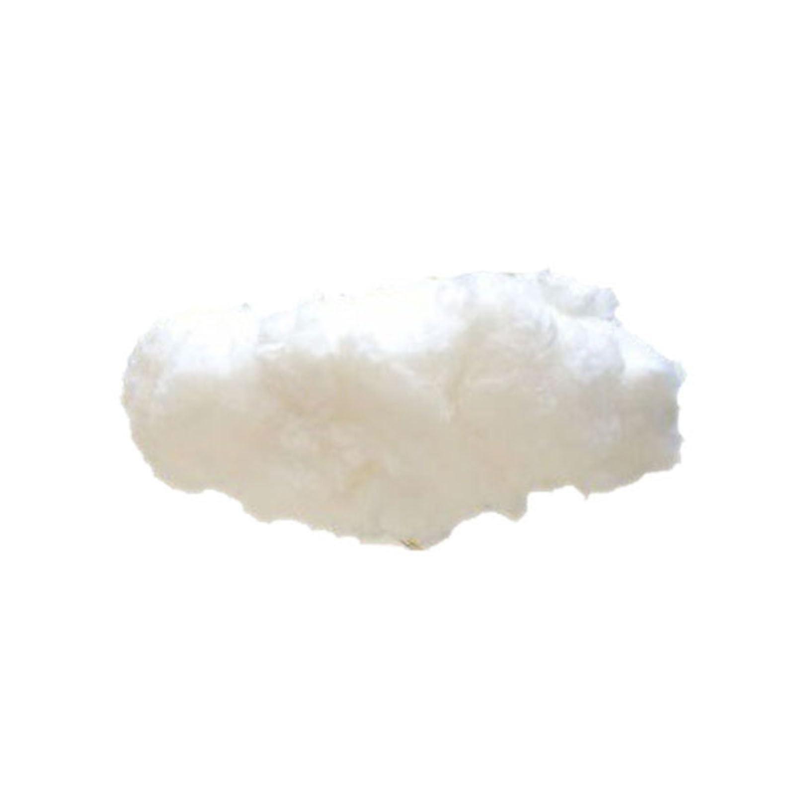 Hanging Cloud Decoration with Realistic Texture for Wedding Party and Elegant Event Decor White