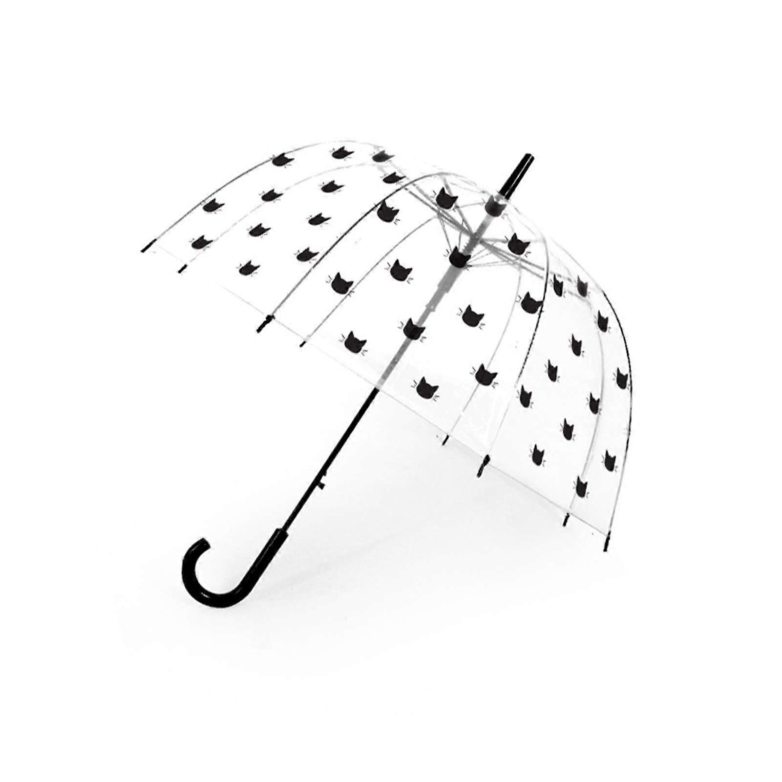 Automatic Windproof Umbrella with Color Changing Rainbow Canopy for Kids and Daily Use