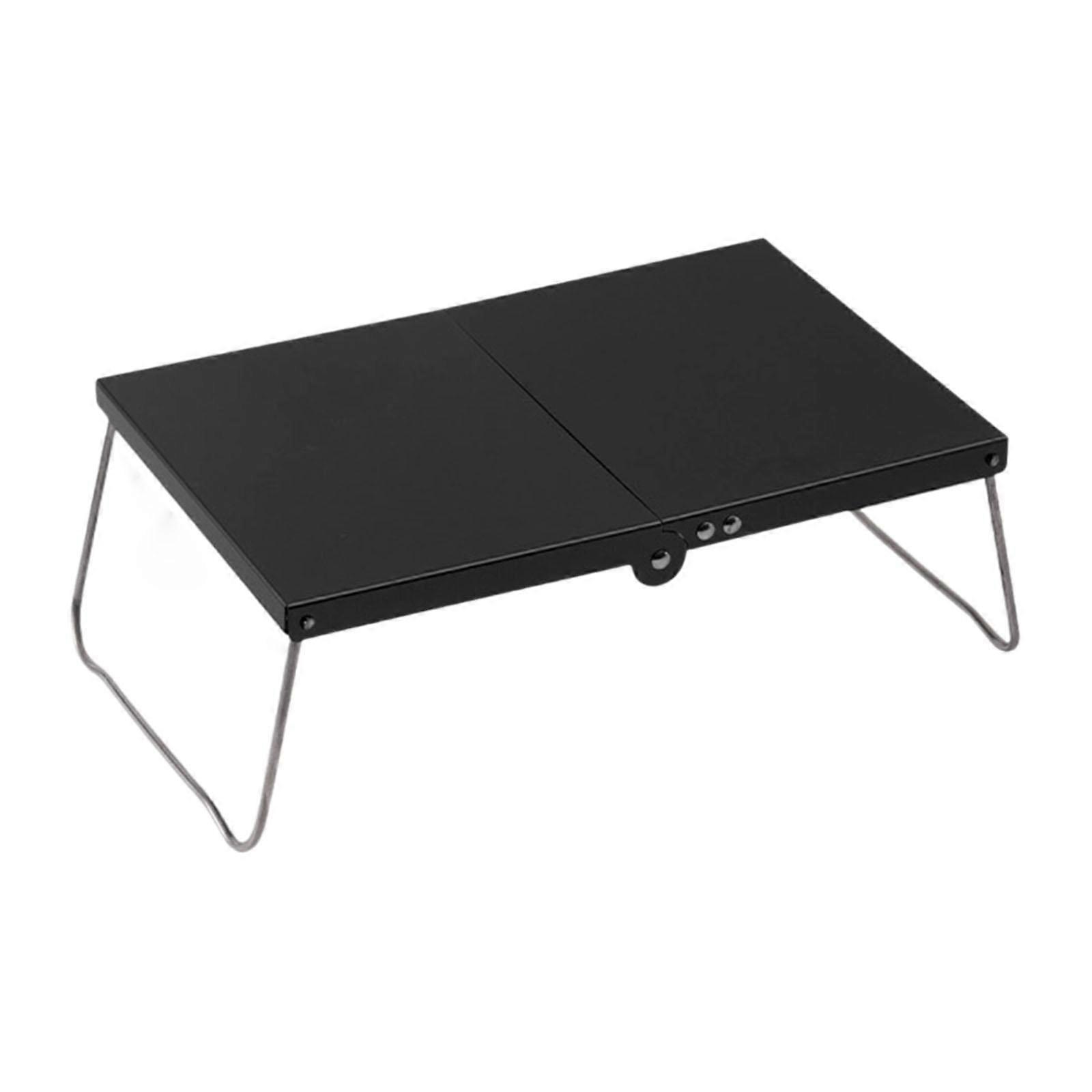 Small Outdoor Foldable Table Small Beach Table Multipurpose Aluminum Top 12