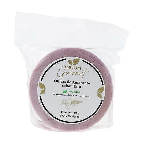 Taro-flavored amaranth wafers 50 g