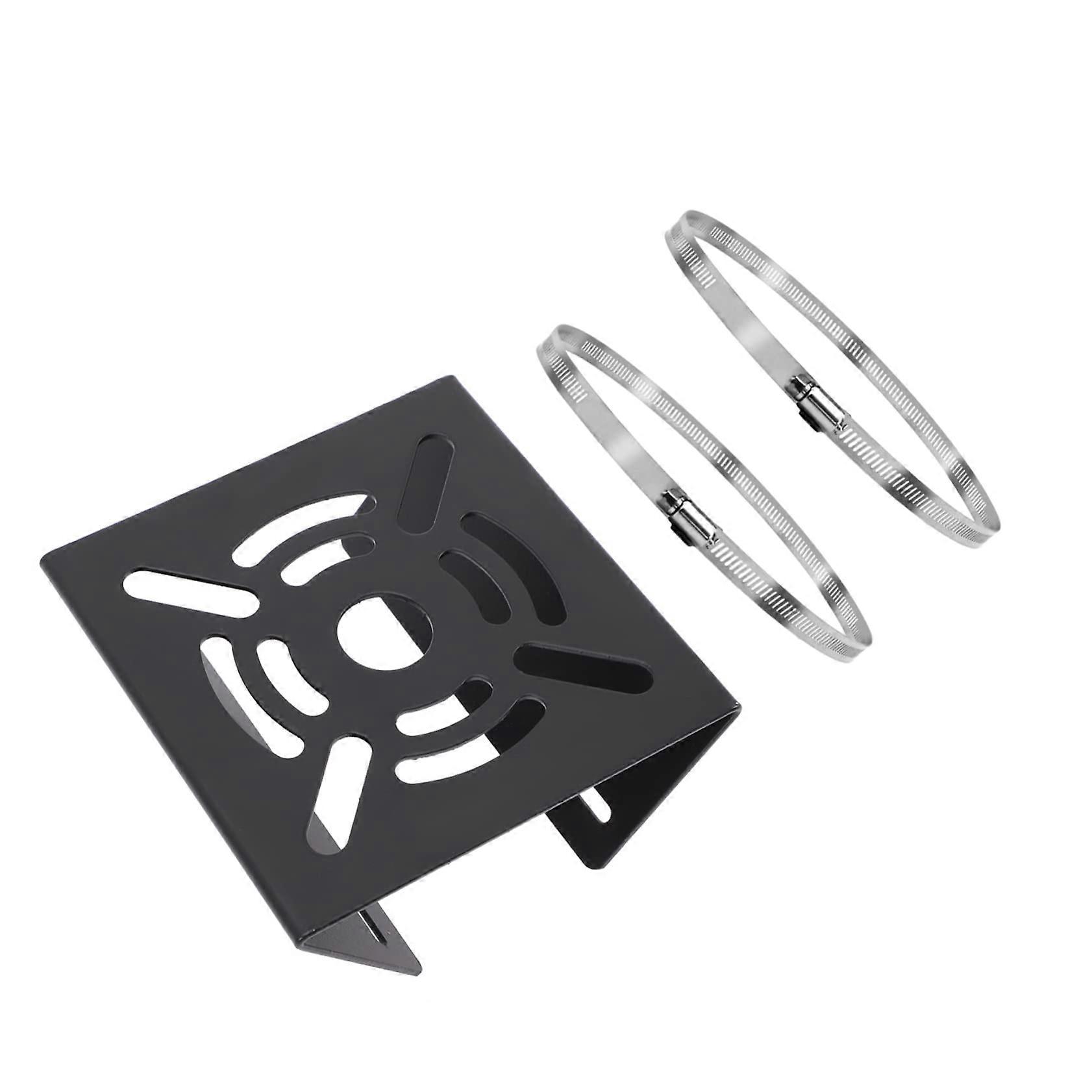 Universal Pole Mount Bracket for Security Cameras, Adjustable Stainless Steel Outdoor Clamp