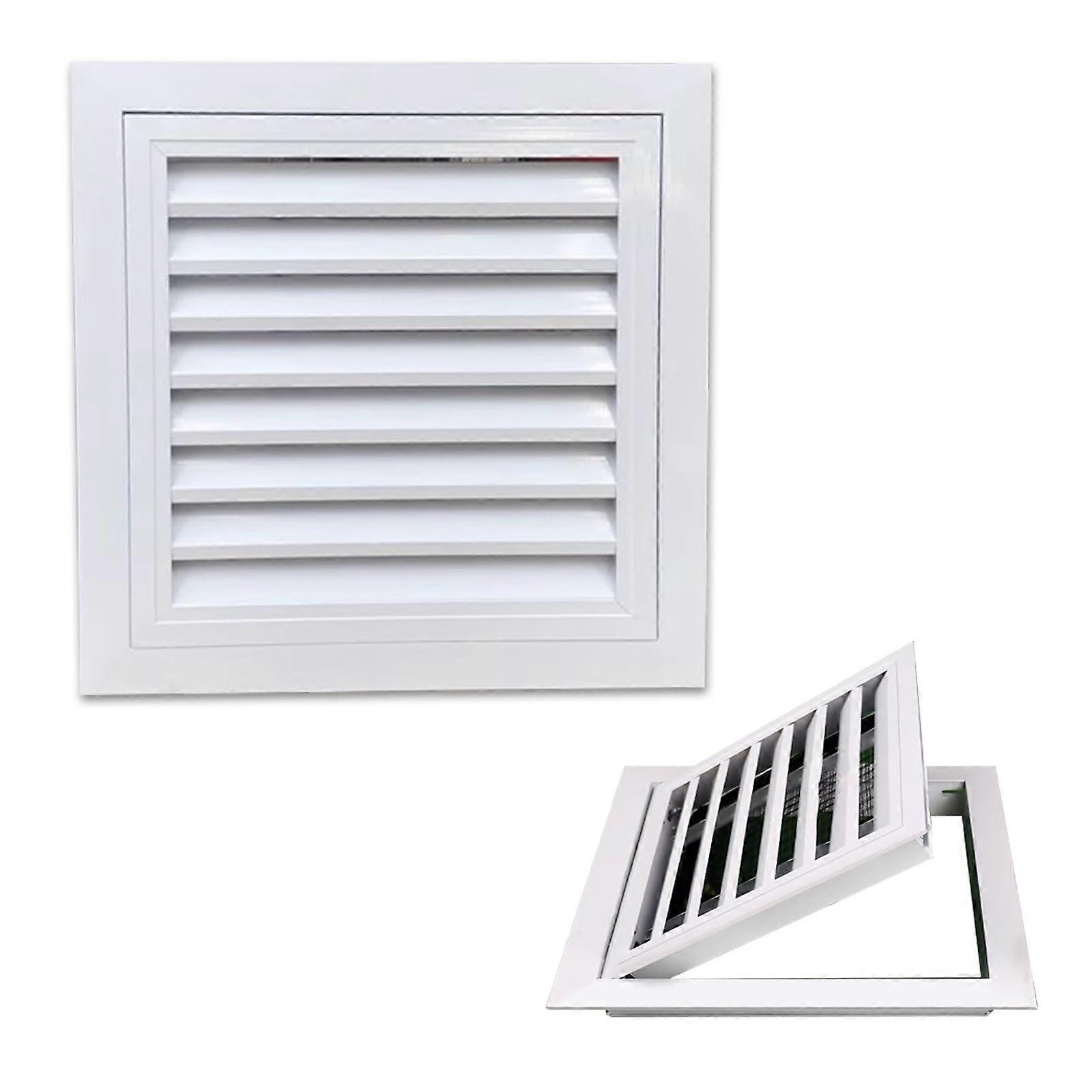 Metal Access Panel 20x25cm Shutter Style Ventilation Access Door for Ceiling Precise Fit