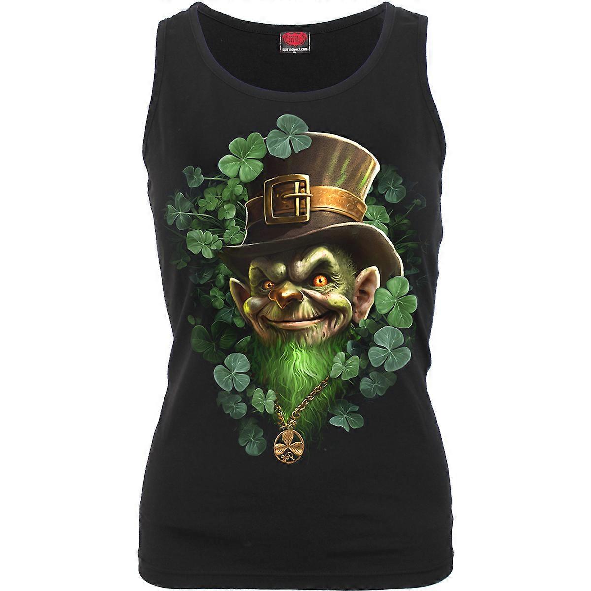 Spiral - SHENANIGANS - Razor Back Top Black