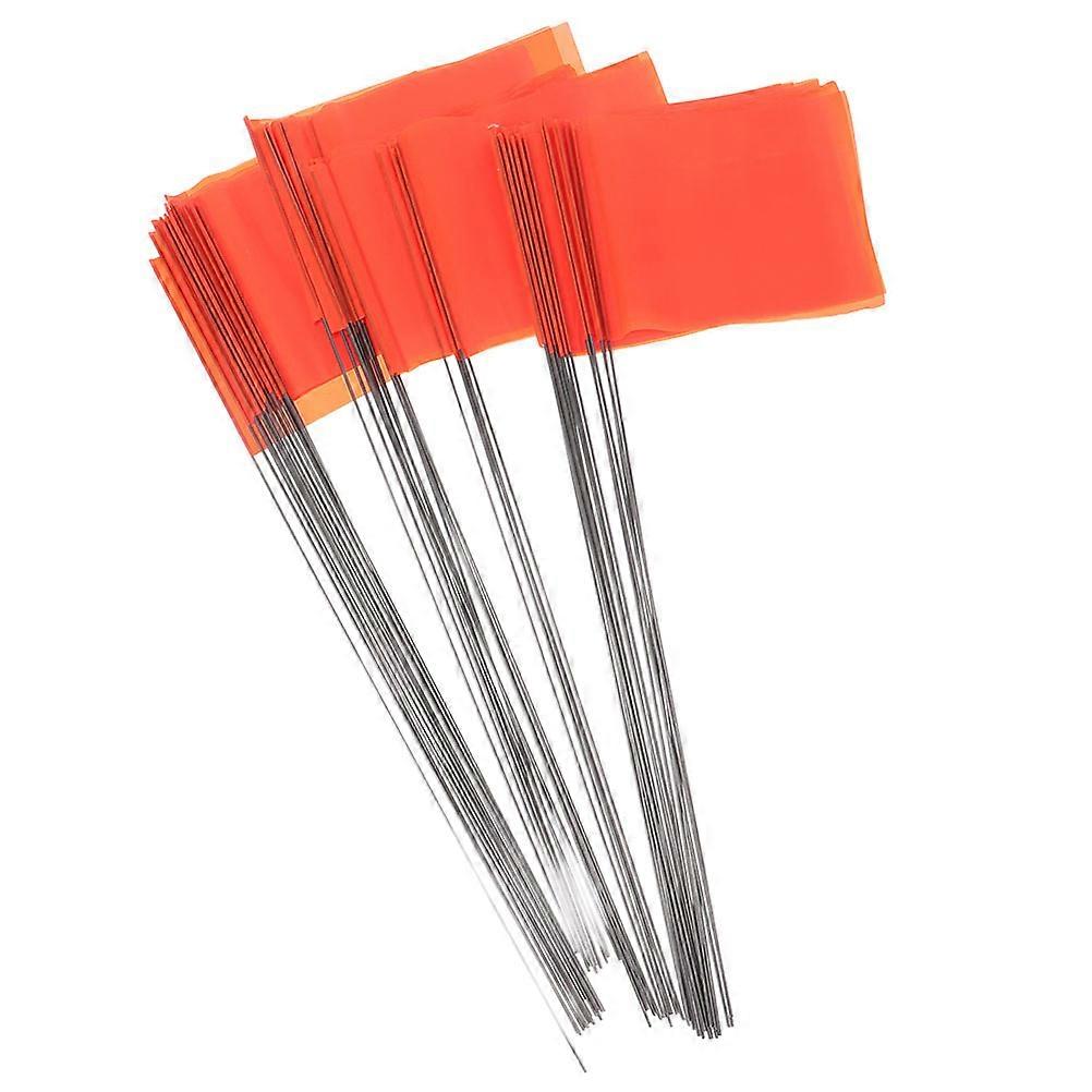 Signal Flags Yard Marking Flags for Surveying and Irrigation 30Pcs Durable