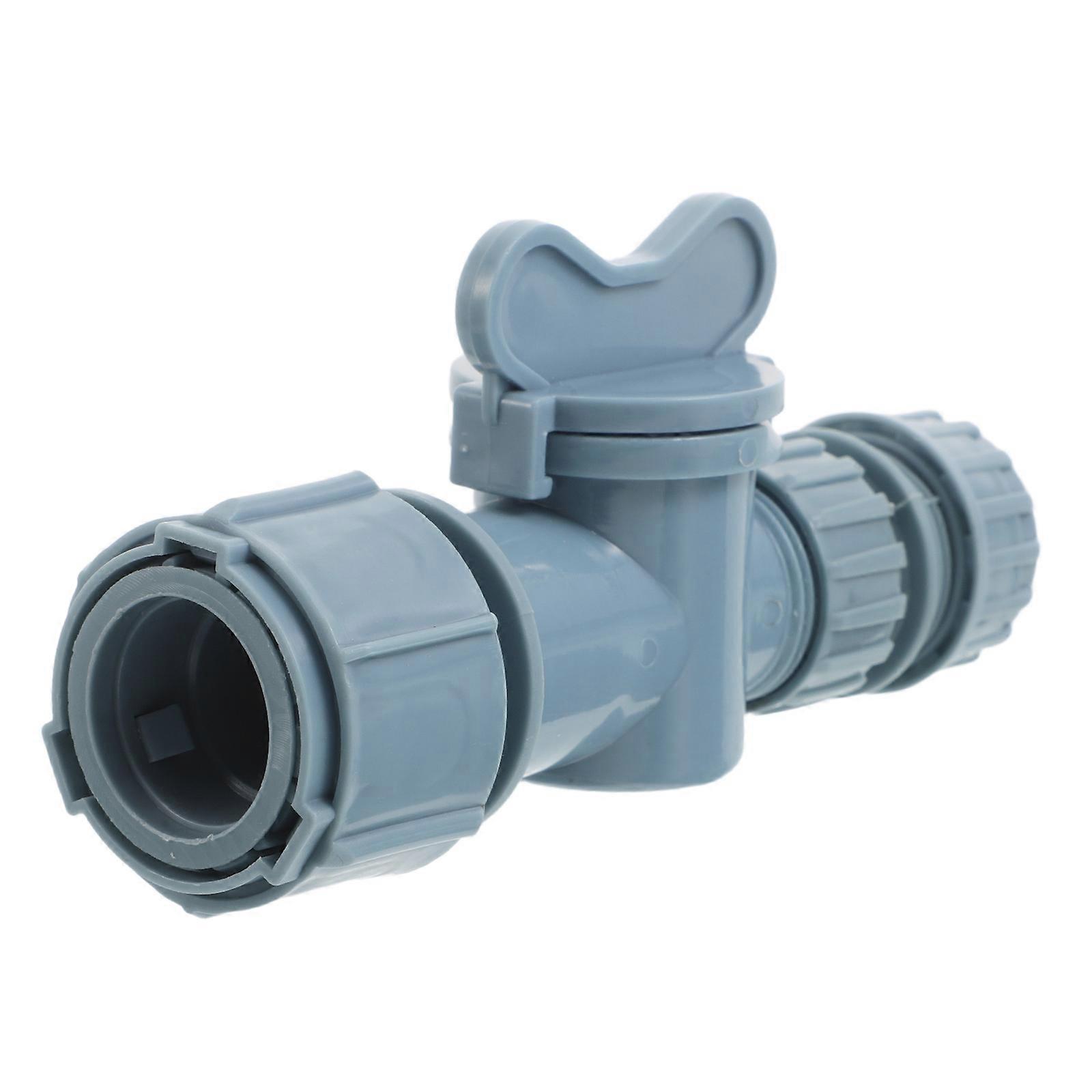 Dual Control Water Distributor Valve Splitter with Switch Function 4Pcs for Outdoor