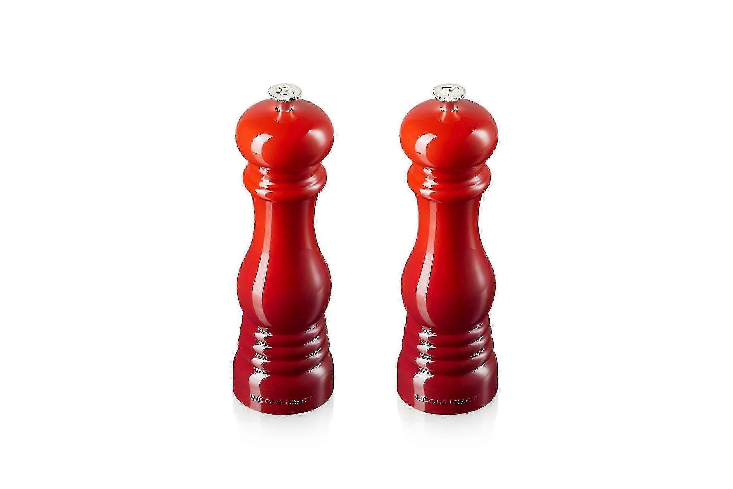 Conjunto de moedor de sal e pimenta cereja de cozinha de 8 polegadas