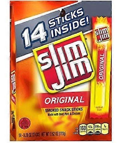 Slank Jim Original røkt Snack pinner