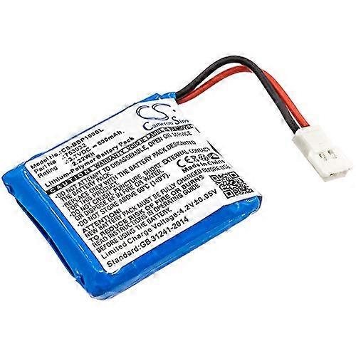 Replacement Robot Battery 600mAh, Long Runtime Power for Programmable Floor Toy