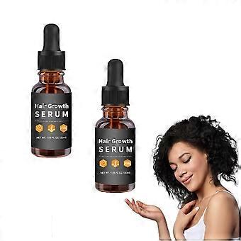 Siero per la crescita dei capelli, olio anticaduta per la ricrescita dei capelli, capelli più spessi e forti, 2 pezzi