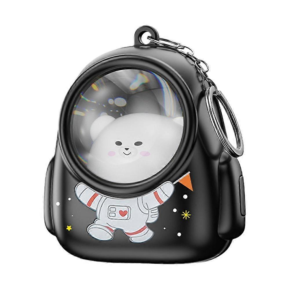 Mini Keychain Flashlight - Portable Cat-Shaped LED Light for Everyday Use, Pocket-Friendly ABS Material