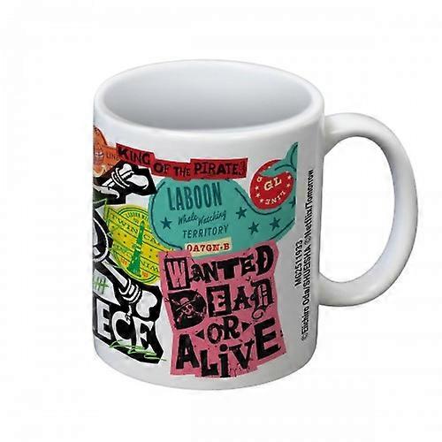 One Piece Live Action Stickers 325ml Mug