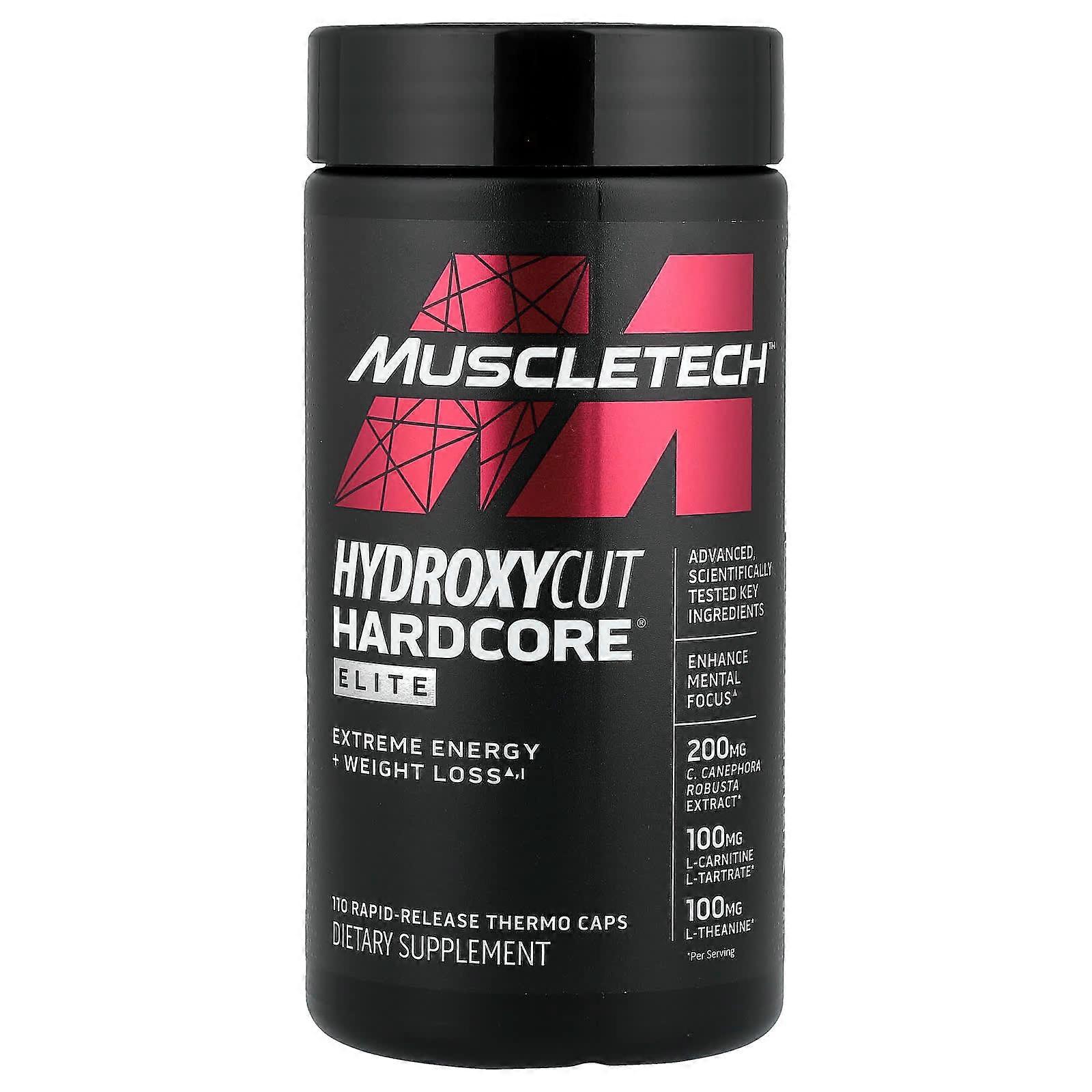 Hydroxycut, Hardcore Elite, 110 Rapid-Release Thermo Capsules