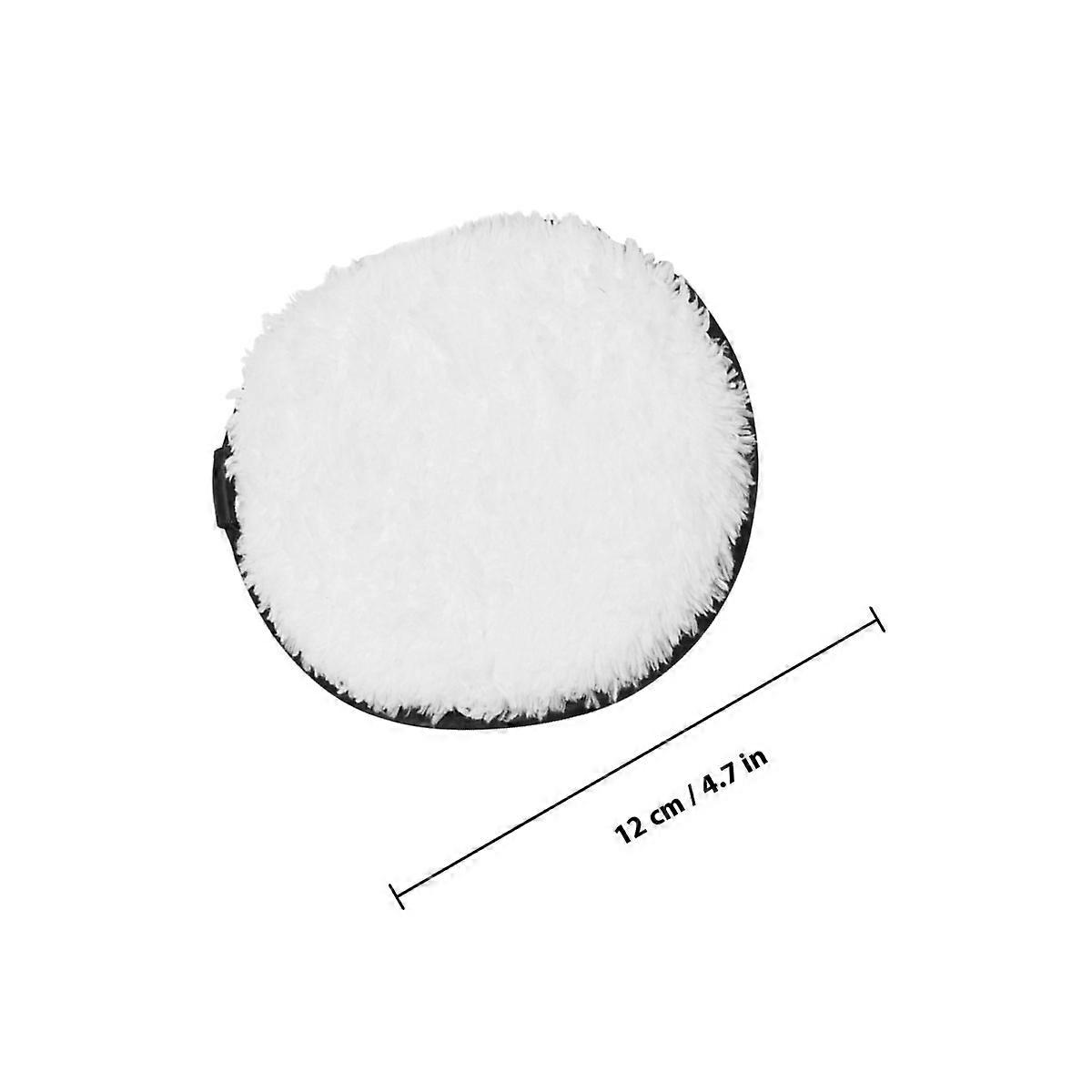 Makeup Microfiber Face Cleansing Pads for Removing Use 3Pcs White