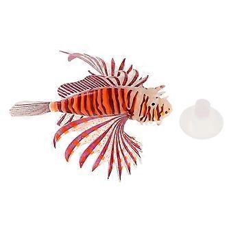Leuchtende künstliche Fische als Aquarium-Dekoration