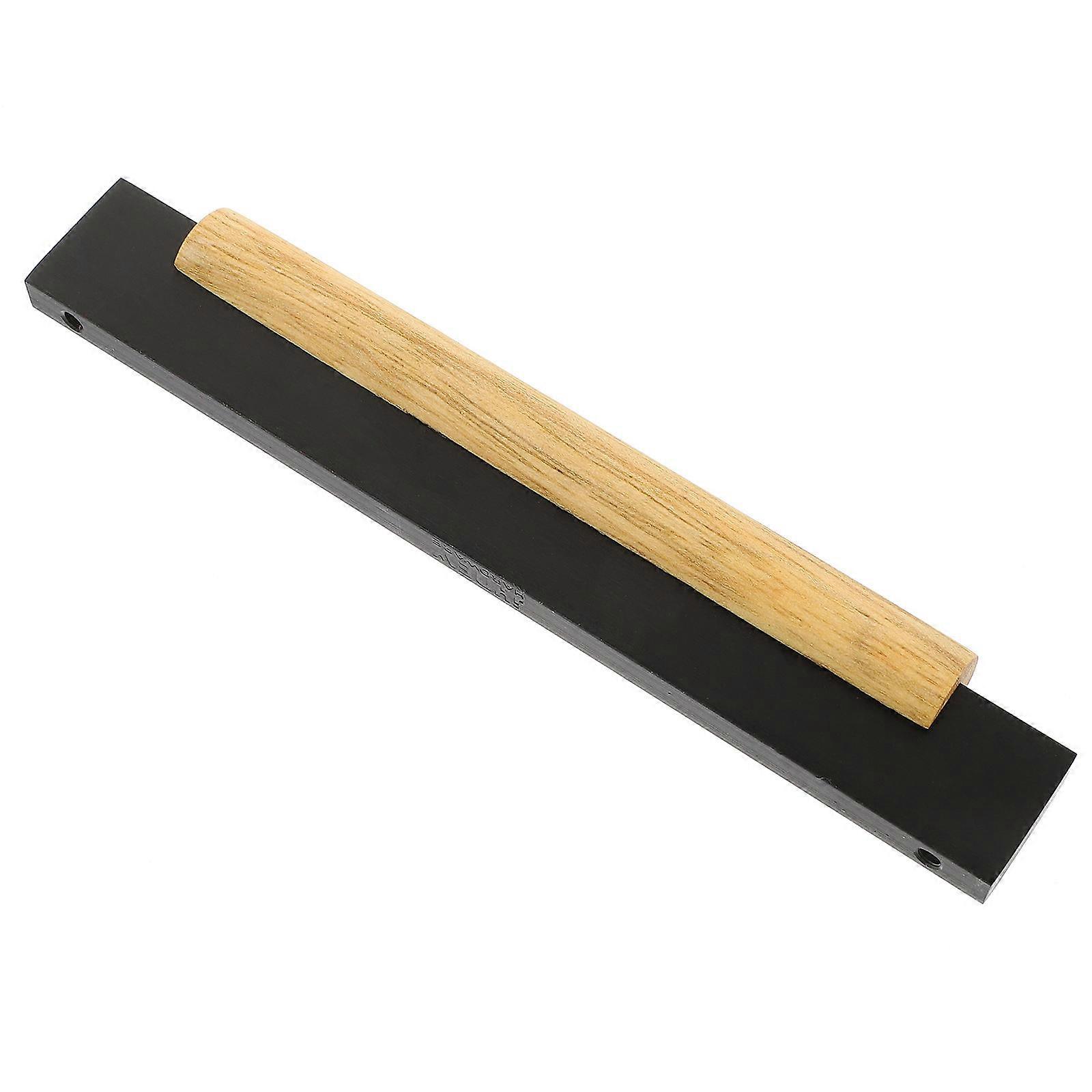 Black Solid Wood Door Handle for Cabinet Drawer Pull