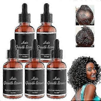 5pack Haarwuchsserum, Anti-Haarausfall Nähren Trocken Geschädigt Tw