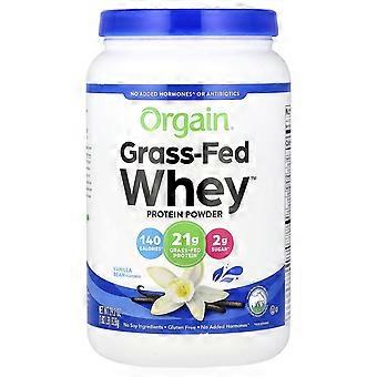 Orgain, Proteína em Pó Grass-Fed Whey™, Baunilha, 828 g (1,82 lb)