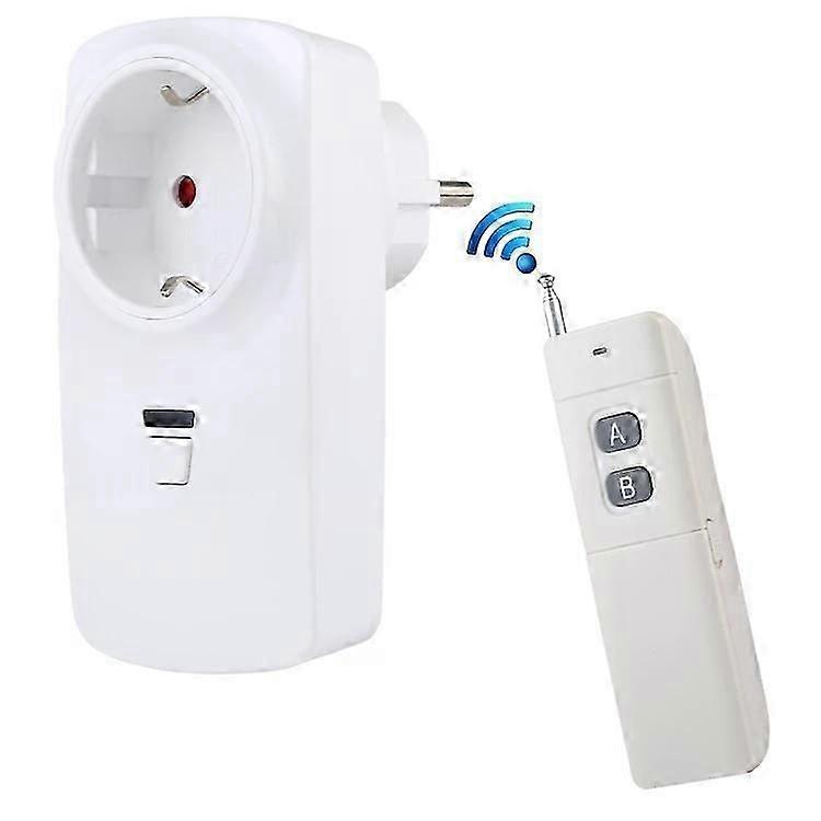 Smart Socket-220V Wireless Remote Control Socket with EU Plug