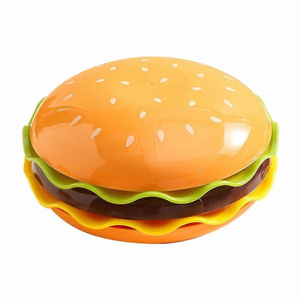 Stackable Hamburger Set Burger 6 Layers Mini Dinner High Value Sauce Spit Container Tableware Funny Bone