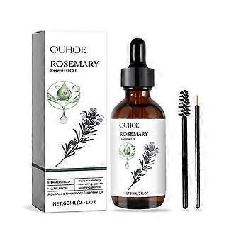 Revitaliserende essentiële olie van rozemarijn voor haargroei en hoofdhuidvoeding Natuurlijke behandeling met olijf- en jojoba-olie voor dikker, zachter en gezonder haar