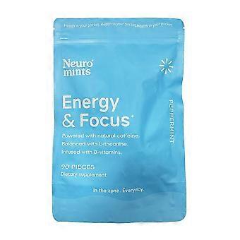 Mint Coffee Tablets - Caffeine Energy Chews & Fresh Breath