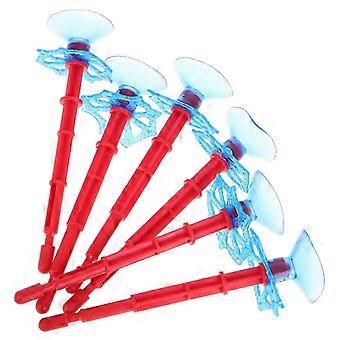 6pcs Suction Cup Arrows Replacement Spider Web Shooter Toy Plastic Replacement Suction Cup Arrows Outdoor Sports Shooting Game Replacement For Boys Gi