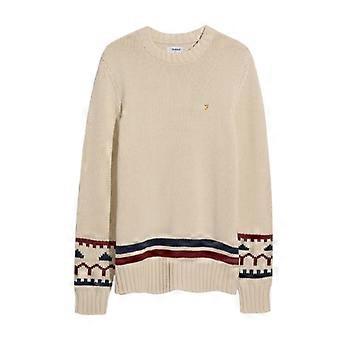 Farah Mens Alverstone Logo Regular Sweatshirt
