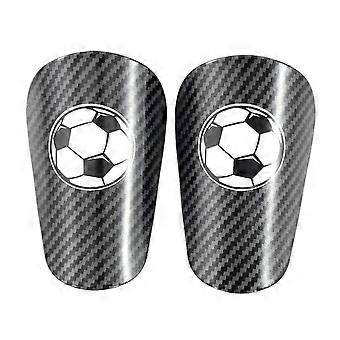 1 Pair Mini Football Shin Guards Lightweight Leg Protector Shin Pads Soccer Pattern Miniature Football Sports Practice Gear for Boys Girls