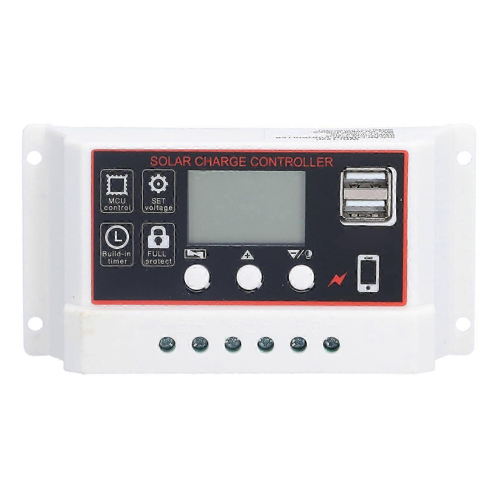 Battery Solar Controller Lithium Controller Simple Protective Function Photovoltaic Controller20A