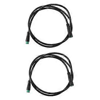 2x Ebike Display Kabel 5 Pin für BBS01 / BBS02 / Mittelmotor Elektrofahrrad Display Verlängerungskabel Conne
