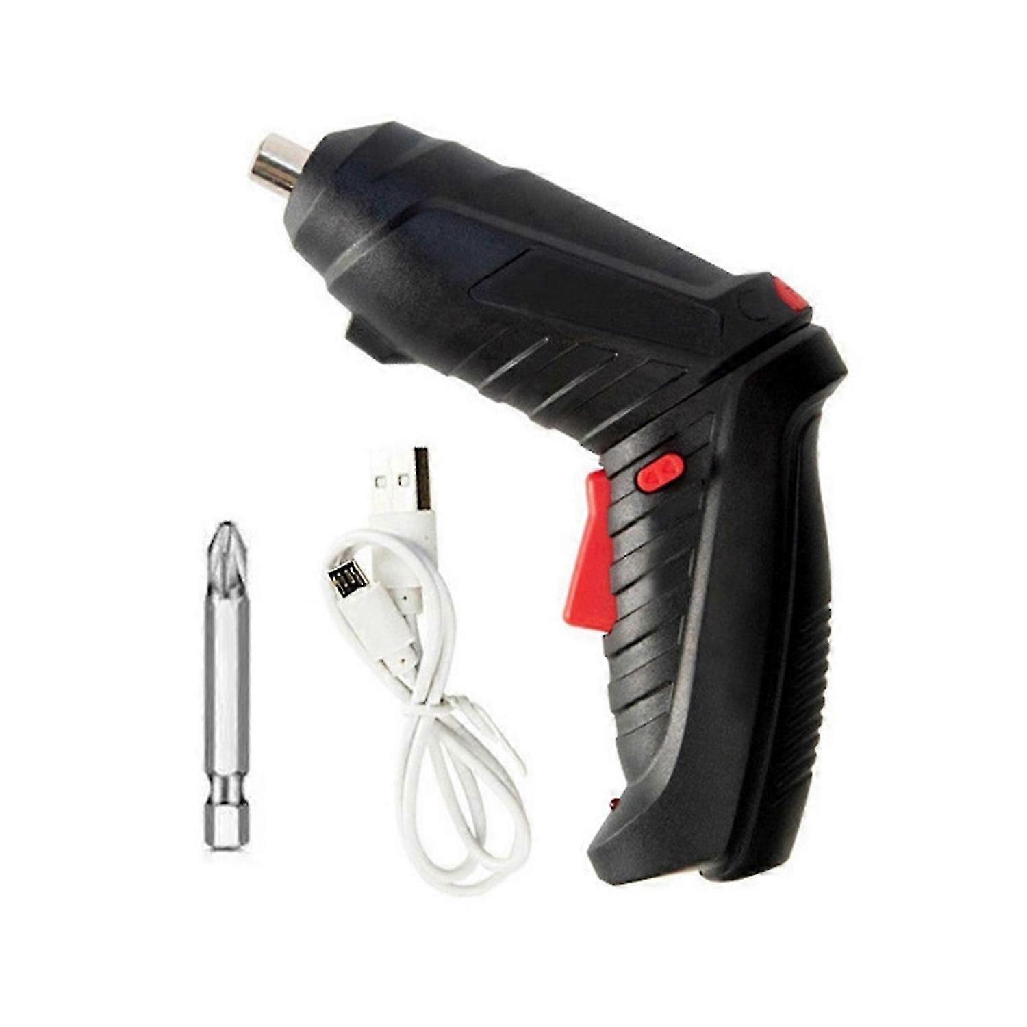 3.6V Wireless Screwdriver Kit Rechargeable Lithium Electric Hand Drill Rotatable Multi-Function Powe