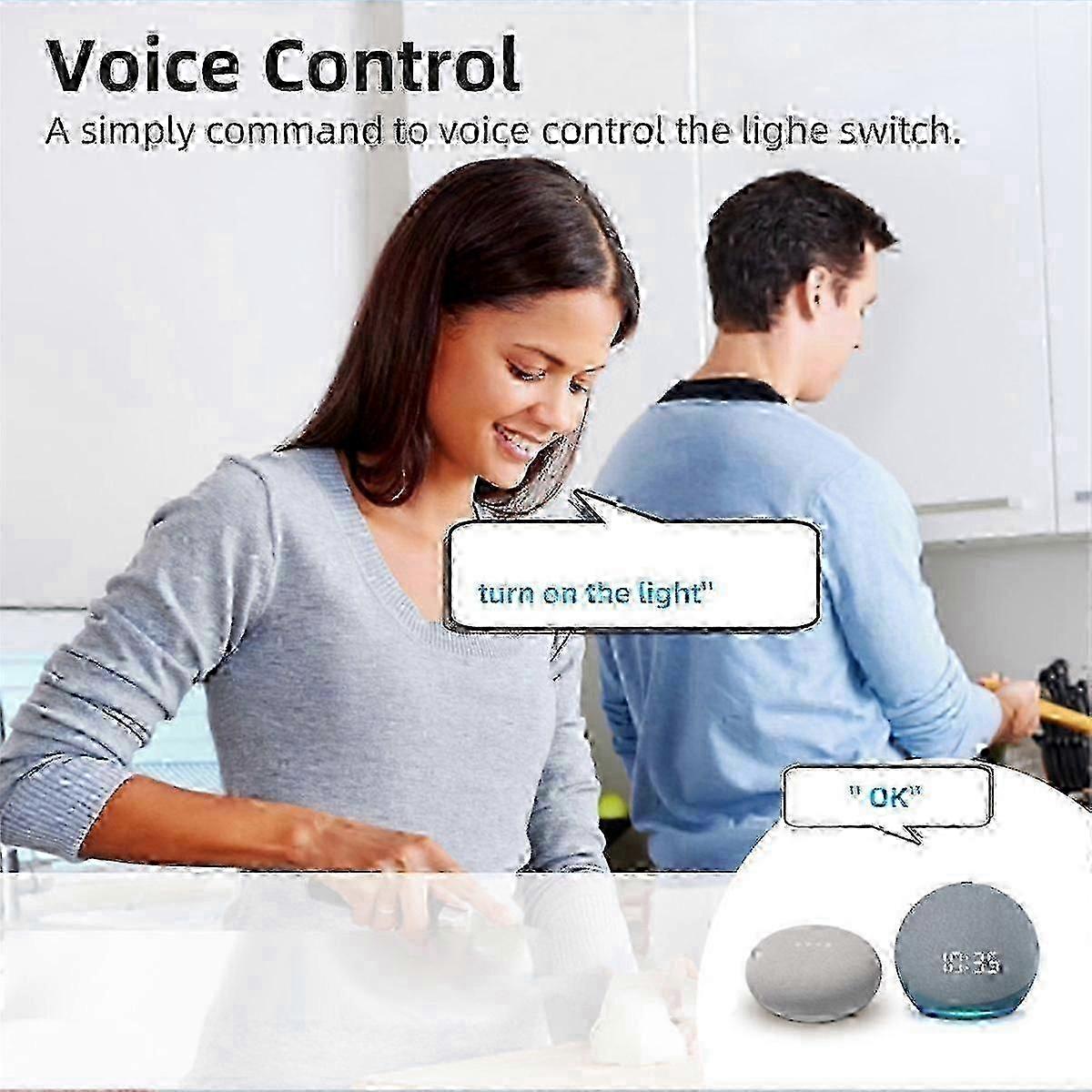 Graffiti ZigBee Smart 4-Way On/Off Mini Concealed Box Switch