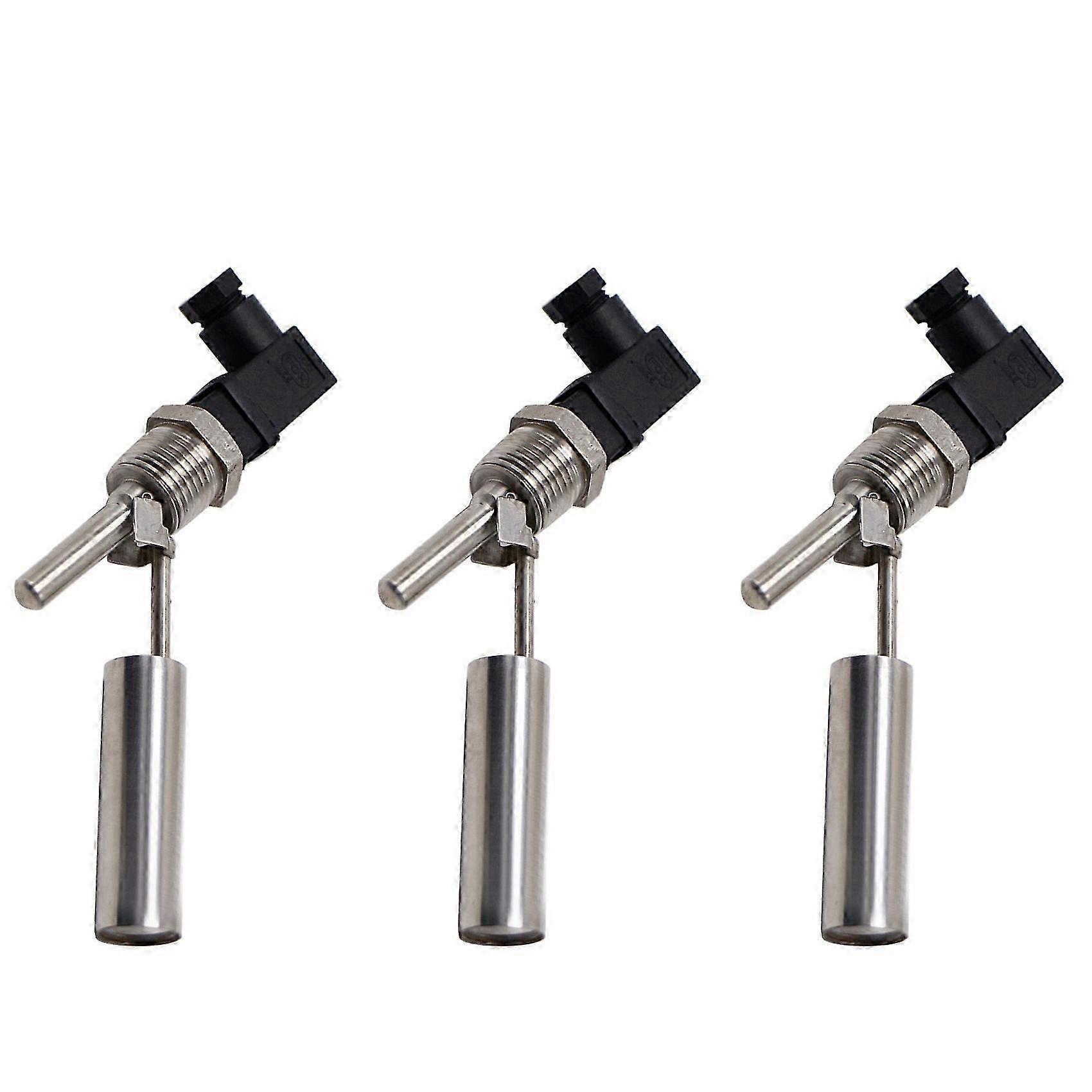 3PC Liquid Float Water Level Sensor Side Mount Float Switch Safe Stainless Steel Under 220V