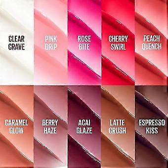 Lifter Glaze Oil Balm with Hyaluronic Acid and Hydrating Oil Blend, Lip Balm with 24HRs of Smooth, Moisturizing Shine, Clear Crave Lip Gloss
