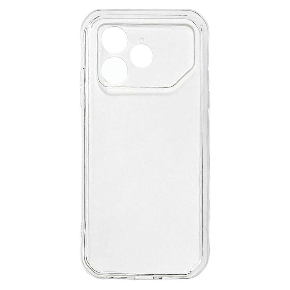 Capa protetora de TPU macio para celular, compatível com Blackview Fort 100.