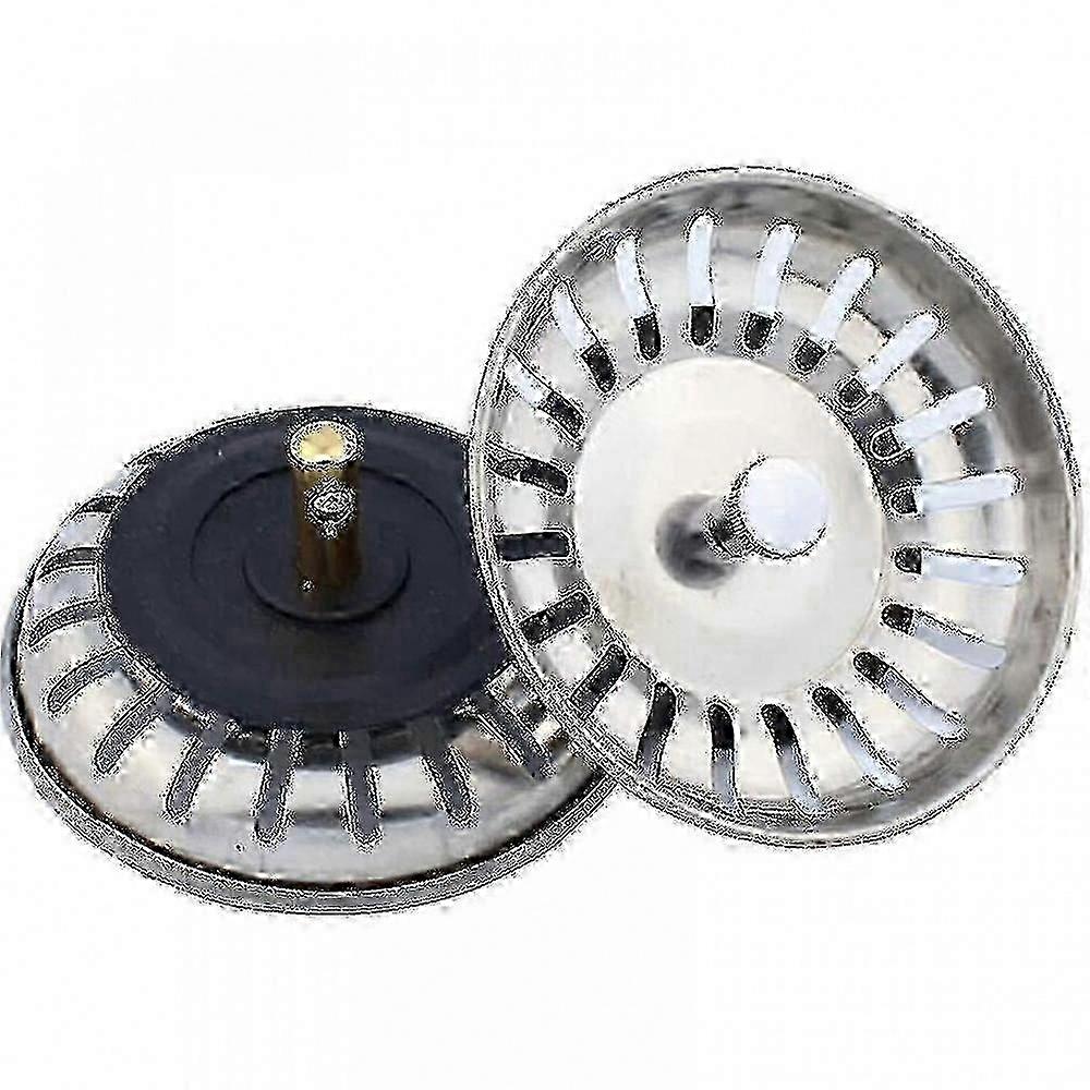 Two-Piece Strainer Basket Set for Kitchen Sink, Replacement Edition 0120