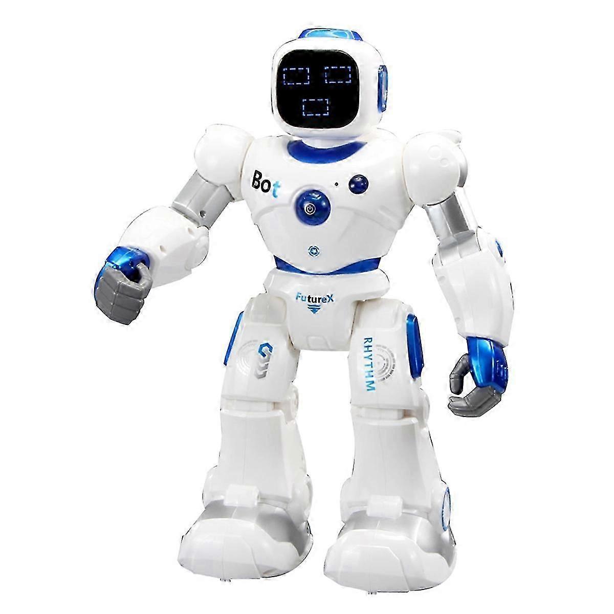 Interactive Voice-Controlled Robot Toy Programmable Dances High-Tech Features Ideal Birthday Gift fo
