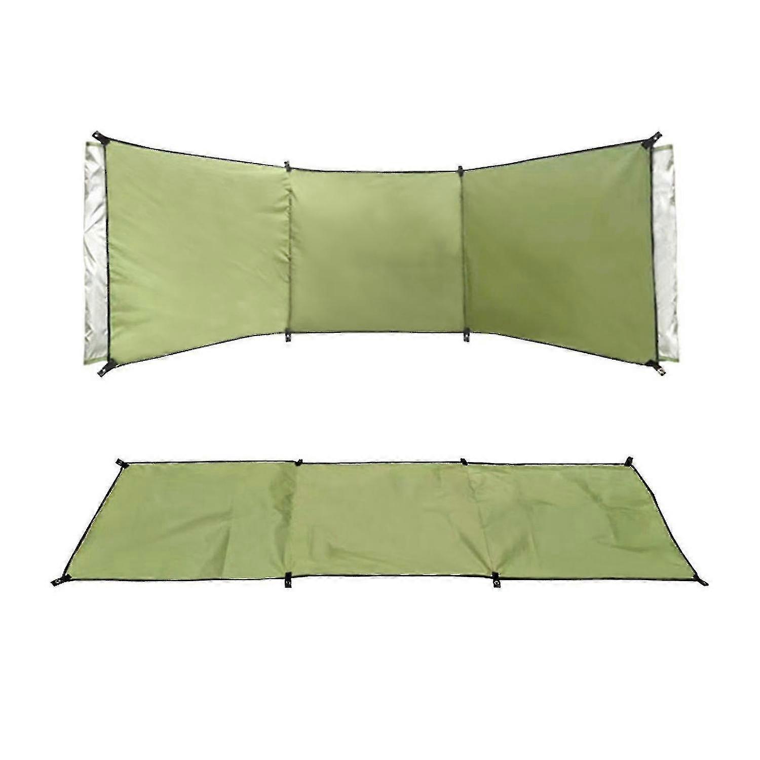 Camping and Beach Lightweight 3 Panel Portable Wind Screen