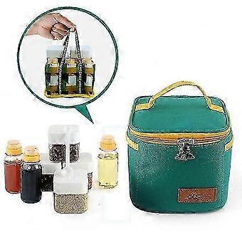 25-26 CLS Outdoor Seasoning Bottle Set Portable Jar Barbecue Utensil Combination
