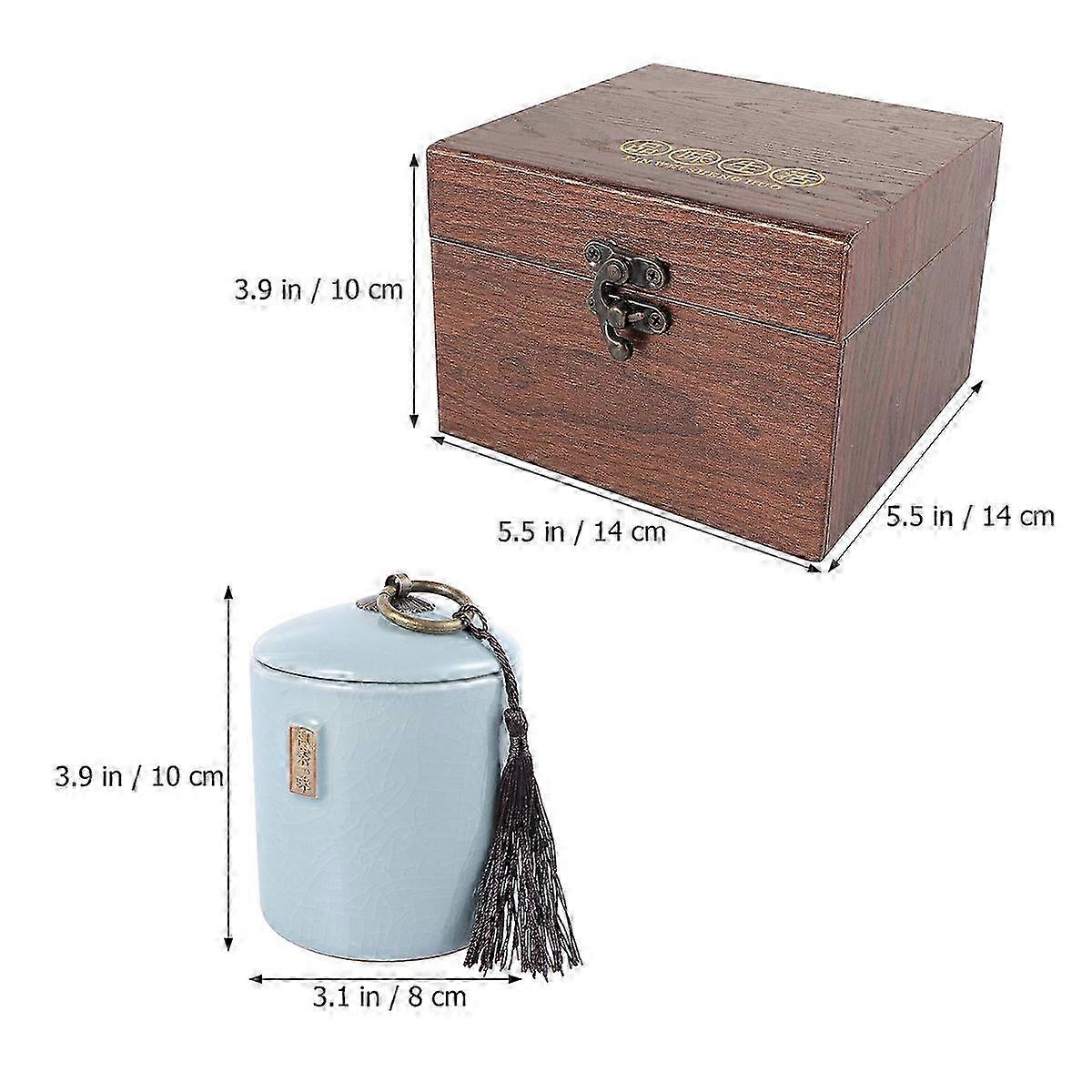 Empty Tea Packaging Gift Box Assorted Color 1 Set for Gifting Home Decor