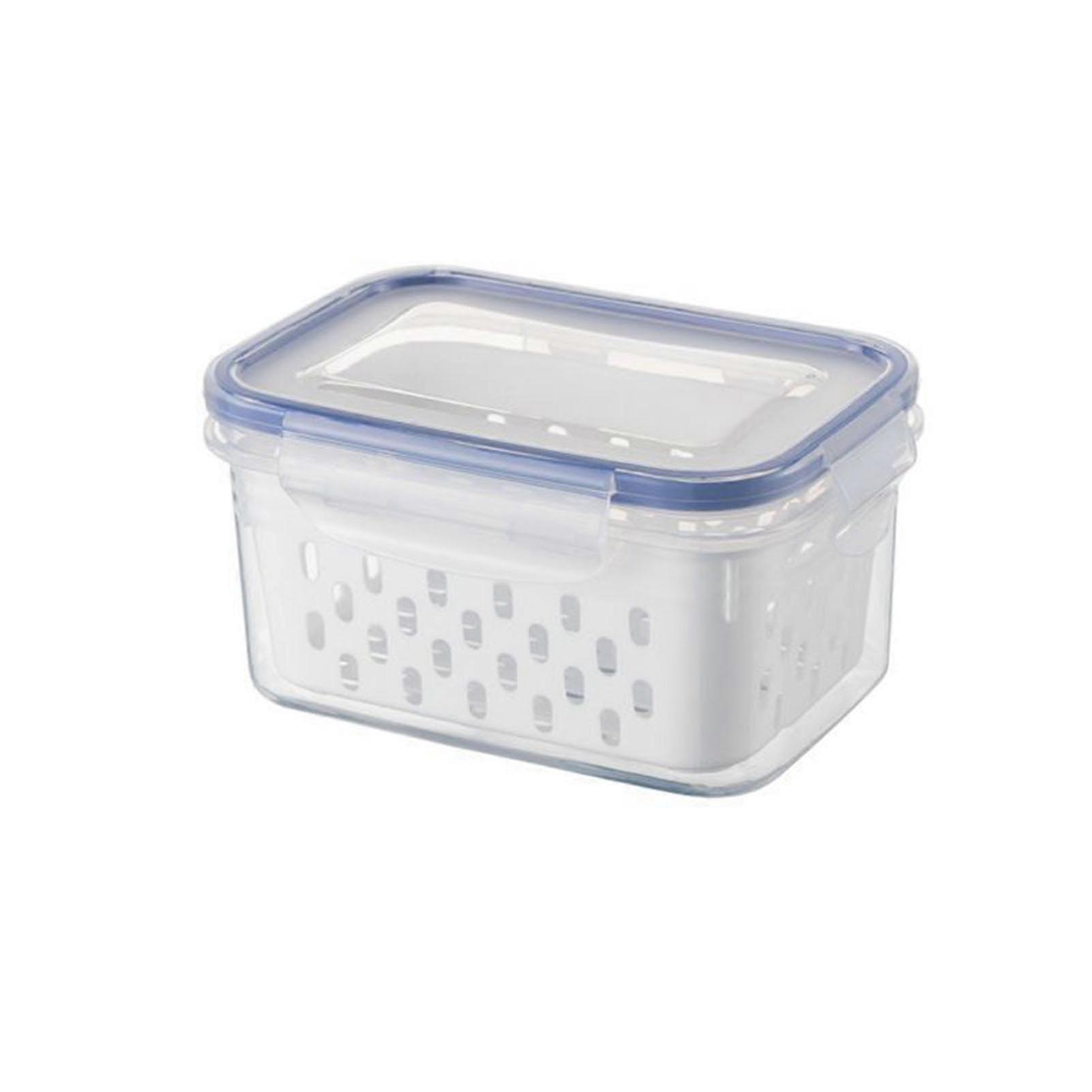 Drainable Refrigerator Fruit Storage Box
