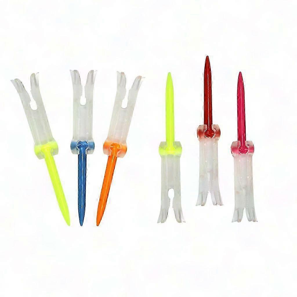Foldable Golf Tees - 6 Pack, Professional Quality