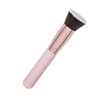 Weicher, flacher, dichter Make-up-Pinsel