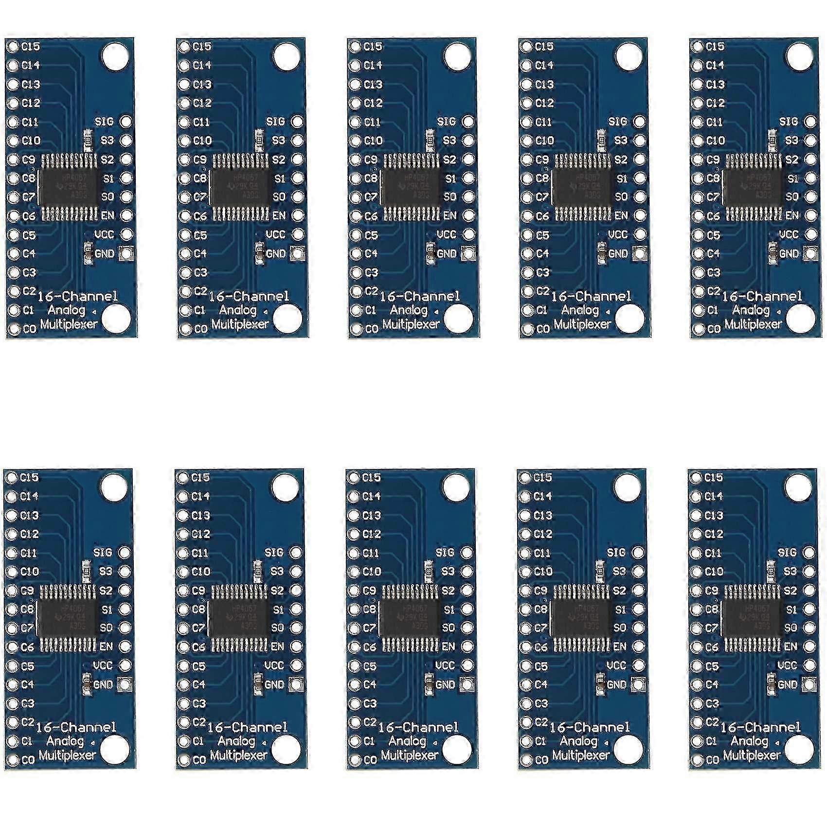 10pcs 16ch Analogue Multiplexer Module 74hc4067 Cd74hc4067 Precise Module Digital Multiplexer Mux B